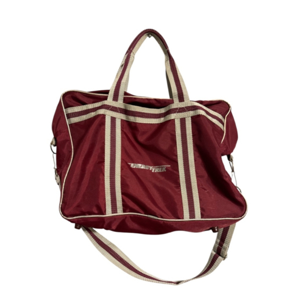 Vintage Promotional Merch Duffle Weekender Bag Energy Trek